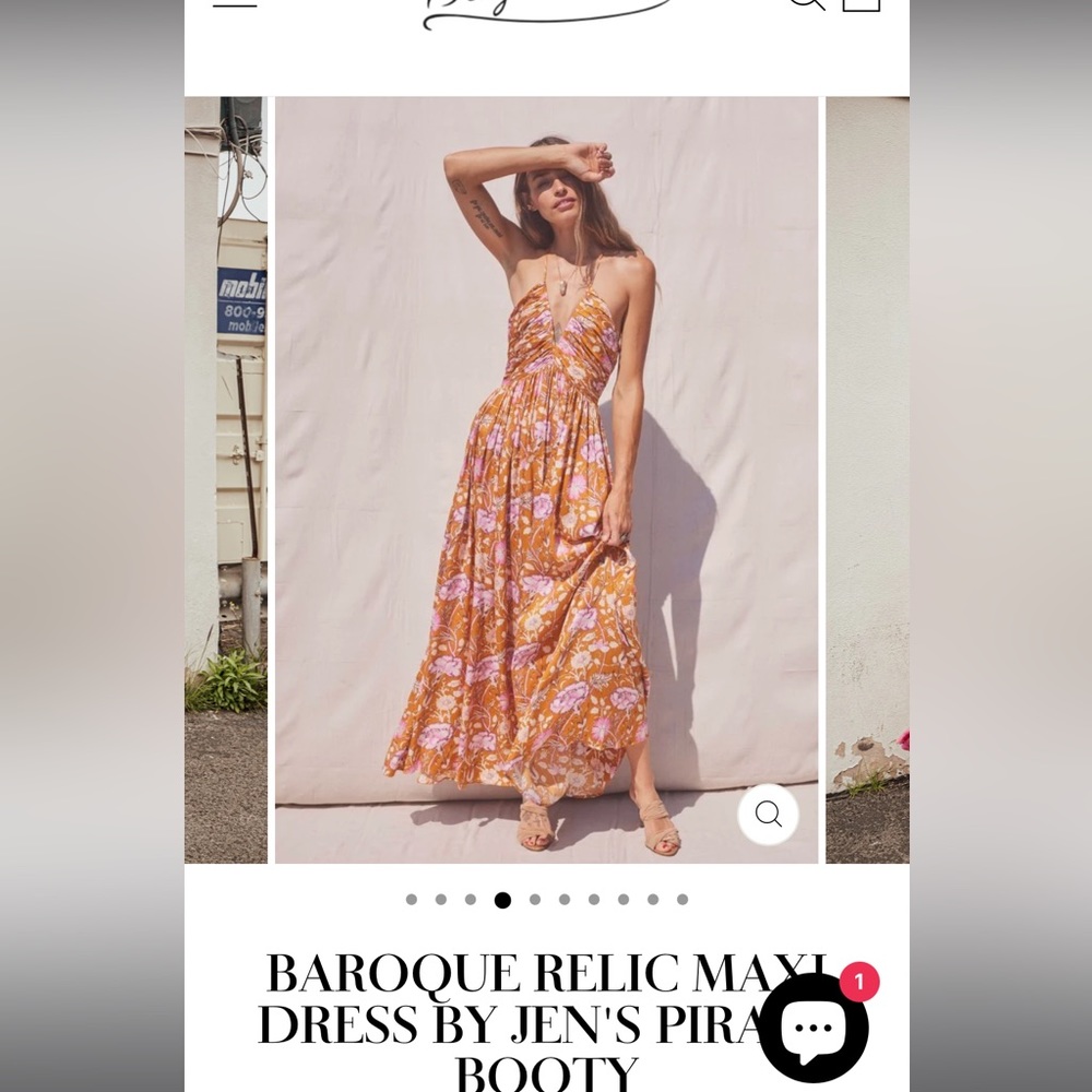 Jens pirate booty maxi dress